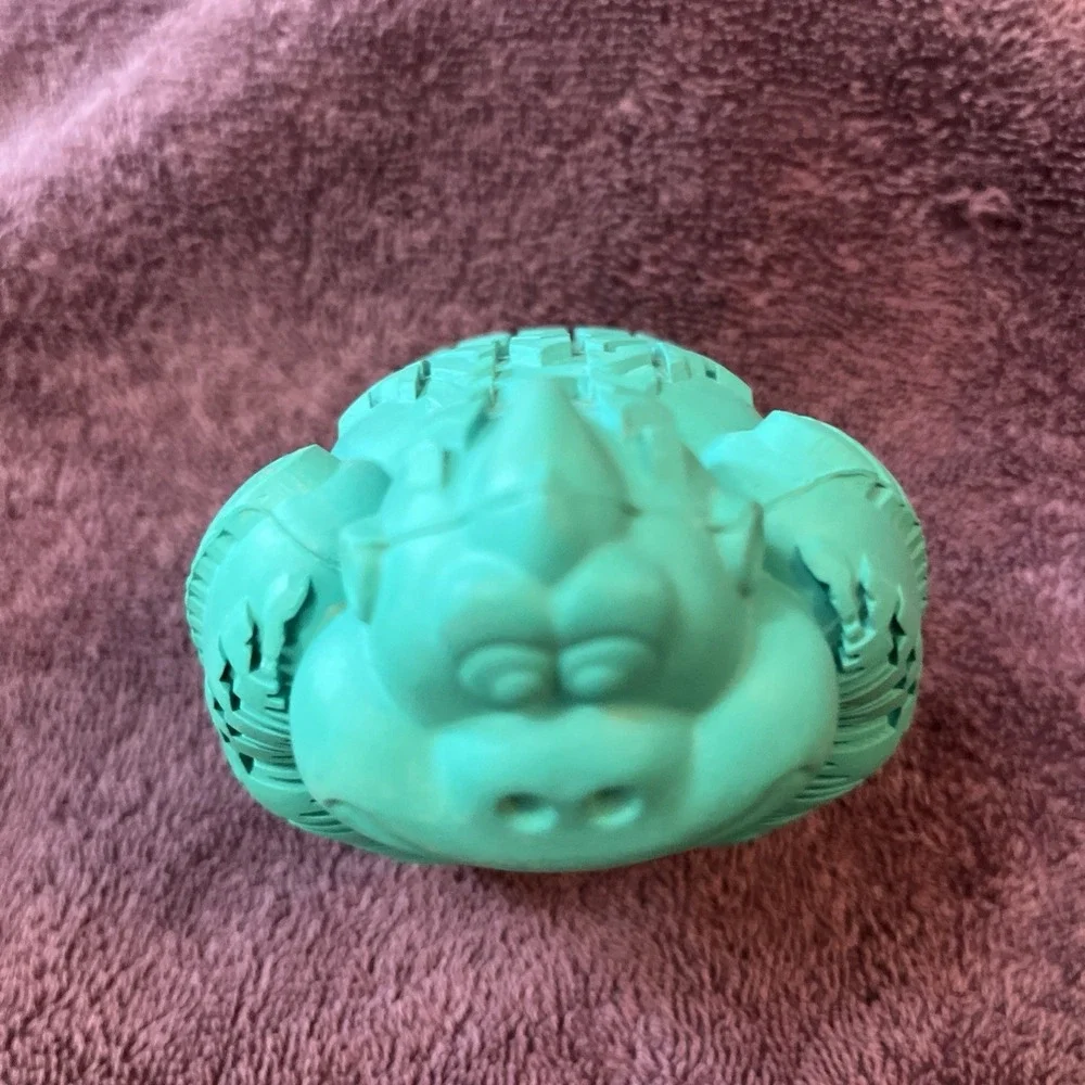 Arm & Hammer Super Treadz Gorilla Dental Chew Dental Teal Dog Toy Rubber